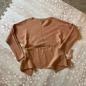 VINCE size small sweater with tie back